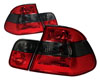 BMW E46 99-05 Coupe Red and Smoke Taillights